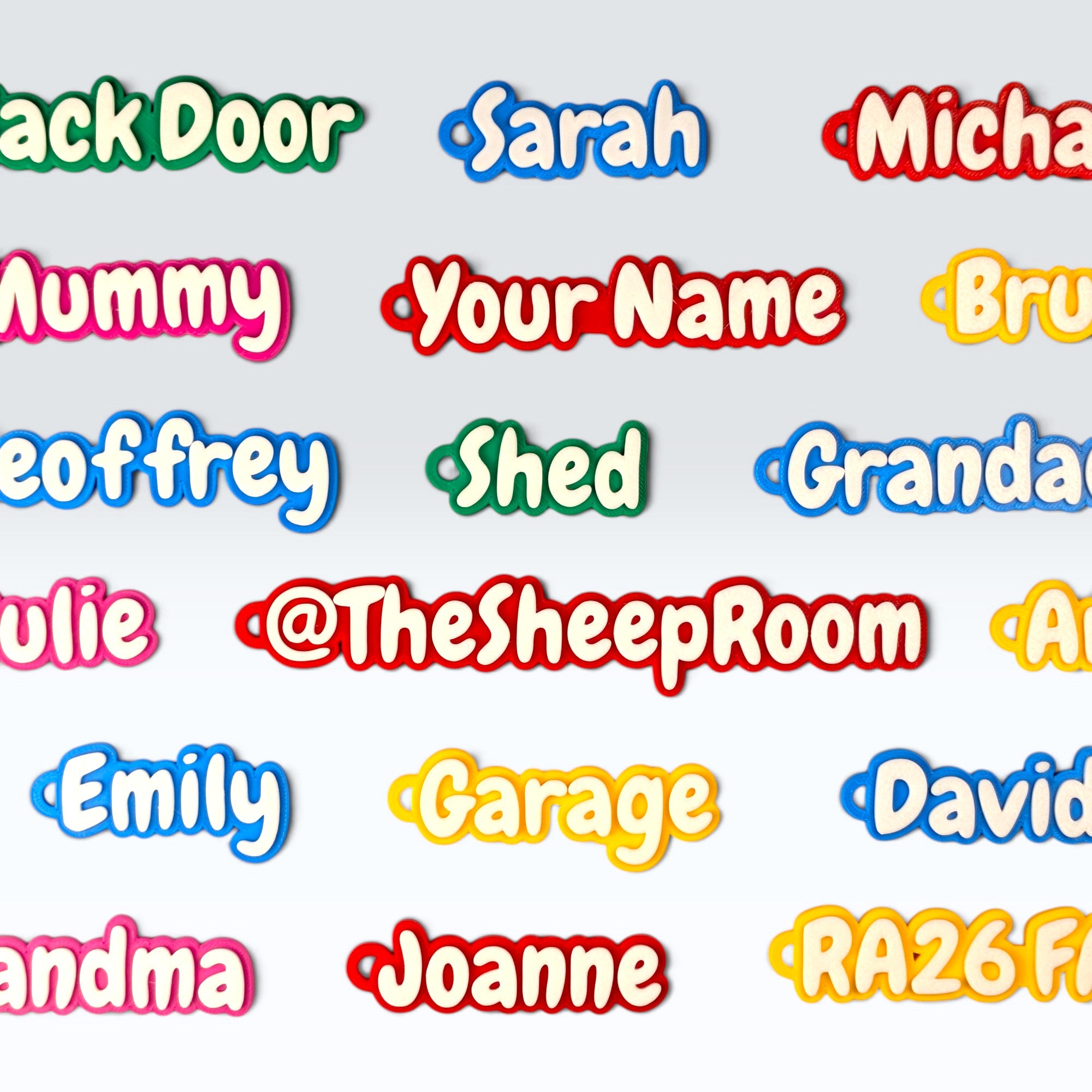 Name Bag Tag